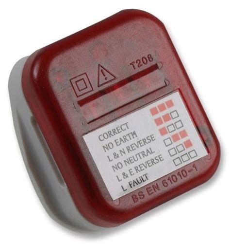 Buy UK Mains Socket Tester 240v Polarity Test 3 Pin Plug Electrical ...