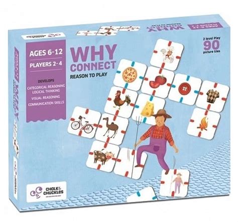 Shop Online Chalk and Chuckles Why Connect Game, 6Y+ | Hamleys India