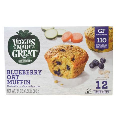 Veggies Made Great Blueberry Oat Muffins (24 oz) Delivery or Pickup ...