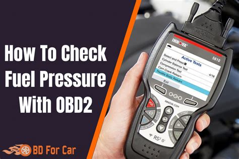 Image result for Testing Fuel Pressure Using OBD2