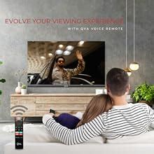 QVA 110 cms (43 Inches) Pro Series Frameless Full HD Android LED TV ...