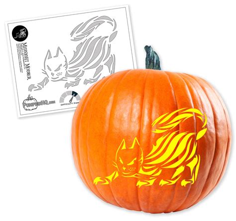Cat Pumpkin Carving Templates