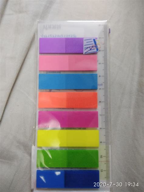 Stick'n Sticky Notes 21345, Film Index, 8 Colours : Amazon.in: Office ...