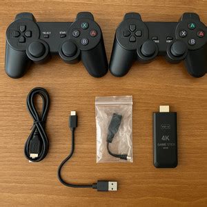 Retro Game Stick Console 2.4G Dual Wireless Gamepad 64 GB with Plug ...