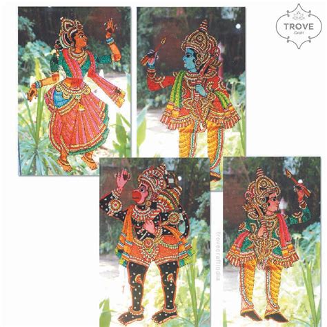 Tholu puppets – Trove Craft India