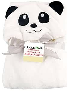 BRANDONN Fashions for Newborn Hooded Designer Ultrasoft Baby Blanket ...