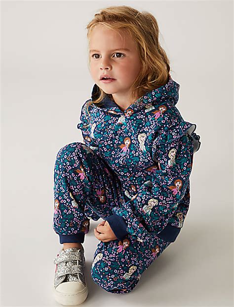 Buy Cotton Rich Disney Frozen™ Hoodie at Marks & Spencer