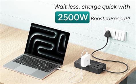 Ambrane Extension Board, 1 Type C, 3 USB Ports, 3 International Power ...