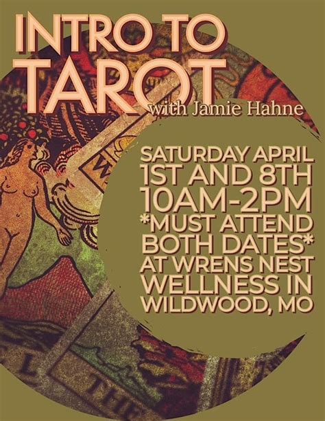 Intro to Tarot with Jamie Hahne, 16925 Manchester Rd, Wildwood, 8 April ...