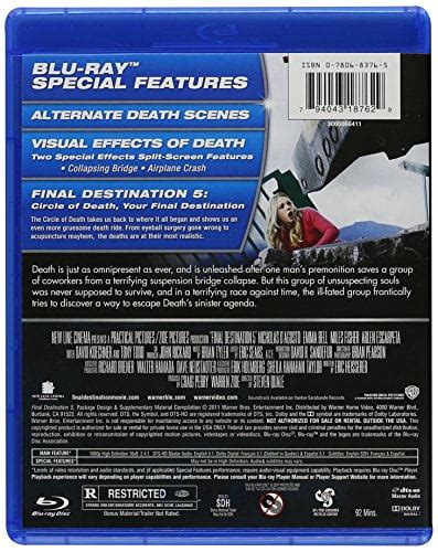 Buy Final Destination 5 (Blu-ray) Online at Lowest Price in Ubuy India ...
