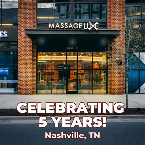 MassageLuXe on LinkedIn: Happy 5th Anniversary to the MassageLuXe spa ...