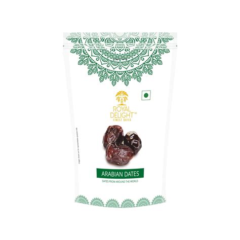 Royal Delight Arabian Dates 300g | Khajur/ Khajoor | Vegan / Plant Bas ...