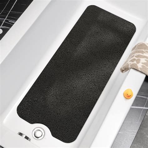 Amazon.com: HITSLAM Non Slip Bathtub Mat 40 x 16 Inch, Extra Long Bath ...