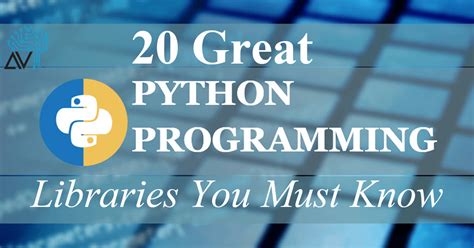 Image result for Top 20 Python Library