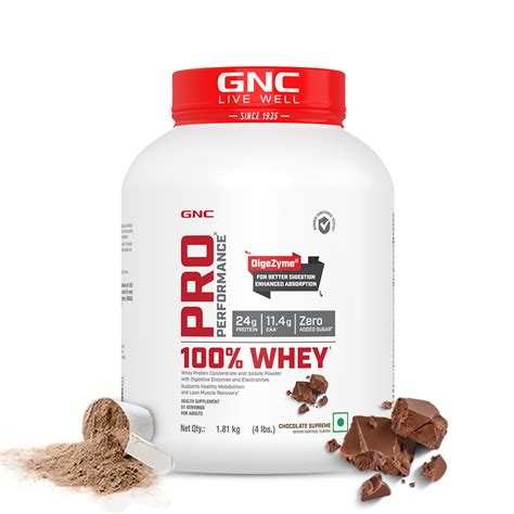 Buy GNC Pro Performance 100% Whey Protein - 4.4 lbs, 2 kg Online | GNC ...