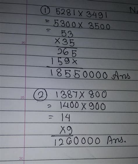 Estimate the following product by rounding off each of its factors ...