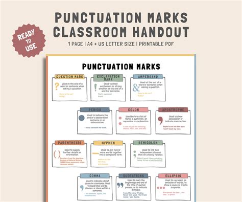 Image result for Punctuation Marks Lesson