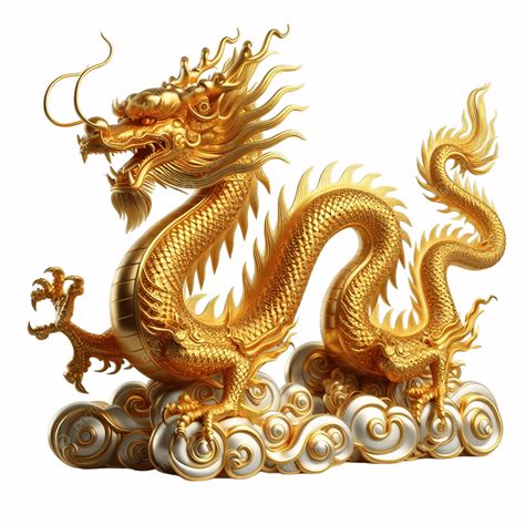 Ancient Chinese Dragon Statue
