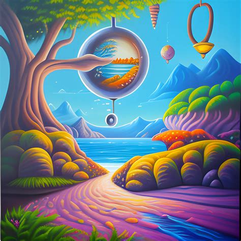 My Dream World Painting