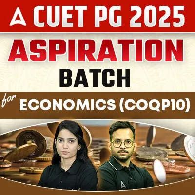 CUET PG Economics Syllabus 2025, Download MA Economics (COQP10) PDF
