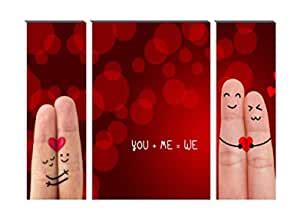 SAF paintings Valentine Day's Special Couple Design 6MM MDF Panel ...