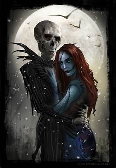 Wallpaper And Sally by 45 Skellington And Sally Wallpaper On Wallpapersafari Wallpaper And Sally