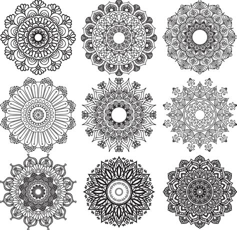 creative vector mandala art design 16268649 Vector Art at Vecteezy