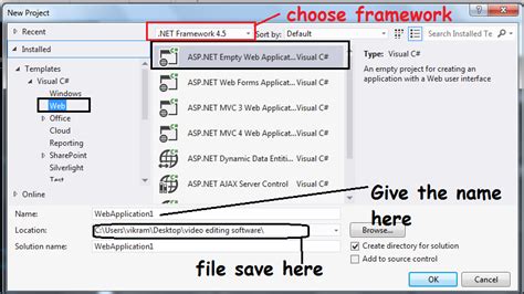 How to Create Normal Web Form Web Application in C 的图像结果
