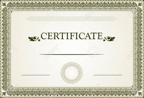 Шаблоны Сертификат пустой белый 29 фото