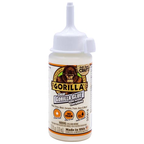 Gorilla Glue Clear - Incredibly Strong Glue | Gorilla Glue