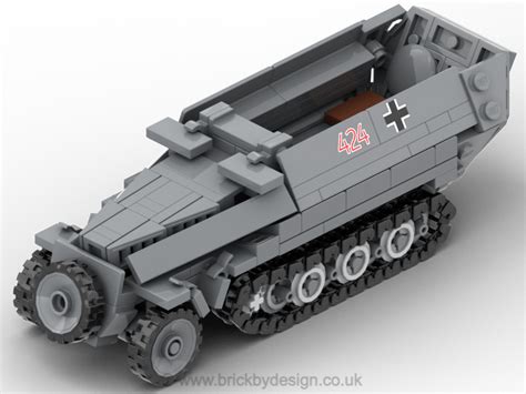 Image result for LEGO Ww2 Halftrack Tutorial