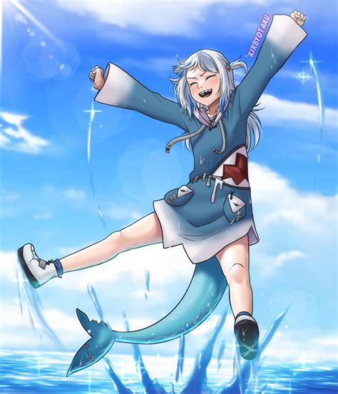 Sha-ha-haaarrk~ by Kirby-Otaku on DeviantArt