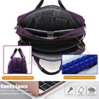 Laptop Shoulder Bag, CoolBell 17.3 Inch Laptop Bag Messenger Bag ...