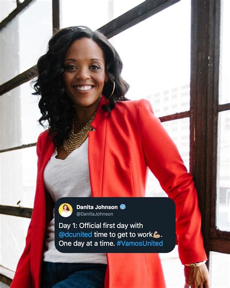 First Day 🙌 Danita Johnson, our new President of Business Operations ...