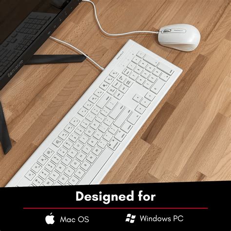 Macally 104 Key USB A Wired Keyboard W/ Apple 15 India | Ubuy