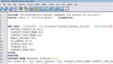 Image result for Typing R Code in SPSS