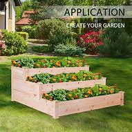Image result for Wooden Raised Garden Bed Planter