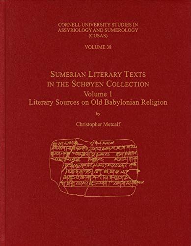 Sumerian Literary Texts in the Schøyen Collection: Volume 1: Literary ...
