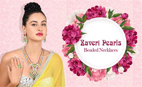 Buy ZAVERI PEARLS Green Meenakari Dazzling Kundan Layered Bridal ...