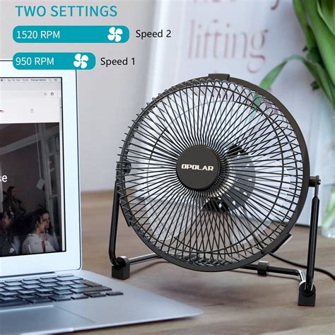 OPOLAR 9 Inch USB Powered Desk Fan with Enhanced India | Ubuy