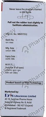 Calshine P 800 IU/ML Oral Drop (30): Uses, Side Effects, Price & Dosage ...