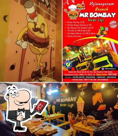 Mr. BOMBAY Burger Cafe, Vizianagaram - Restaurant menu, prices and reviews