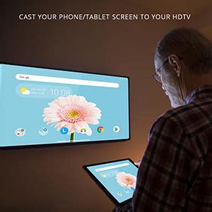 Anycast Rapid Wi Fi HDMI Dongle and Wireless Display (Black) : Amazon ...