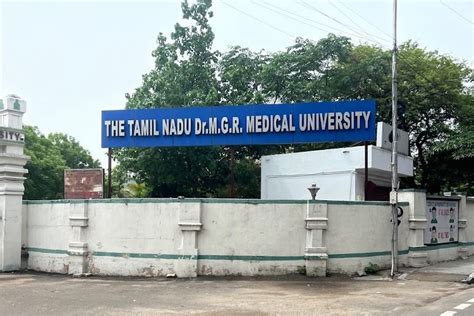 The Tamil Nadu Dr. M.G.R. Medical University Chennai B.Sc Allied Health ...