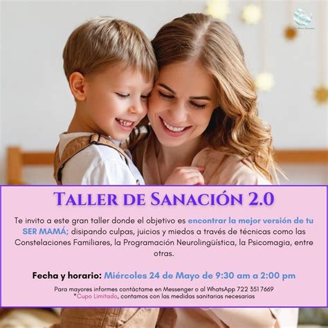 Taller de sanción para mamás 2.0 con Constelaciones familiares, Leidy ...