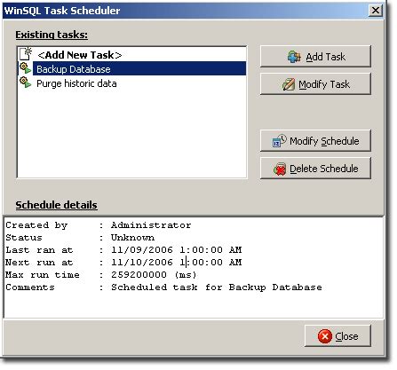 Image result for Run SQL Query Using Task Scheduler