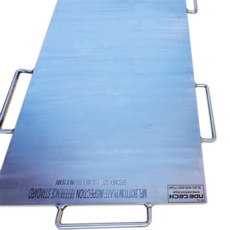 20 mm Magnetic Flux Leakage MFL Floor Inspection Reference Standard