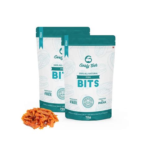 Goofy Tails Fish Bits Cat Treats | Gluten & Grain Free Treats for Cat ...