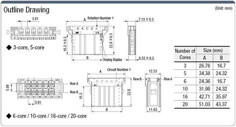 Dynamic Connector Socket Housing (D3100 Series) | MISUMI | MISUMI India