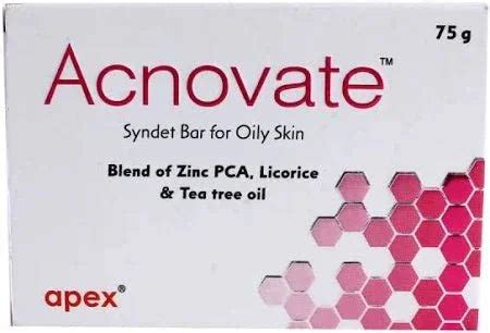Acnovate Bar 75 gm – Acne-Fighting Cleansing Bar
